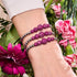 Fruit du dragon | Bracelet Kikiballa en cascade de cristal